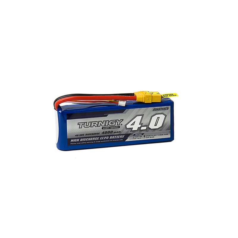Batterie Turnigy 4000mah 3S 30~40C Lipo Pack w/XT-60