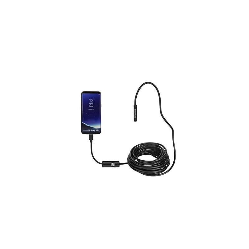 Endoscope Android USB type-C 2.0 Mega pixels 5 metres 720HD imperméable à l'eau