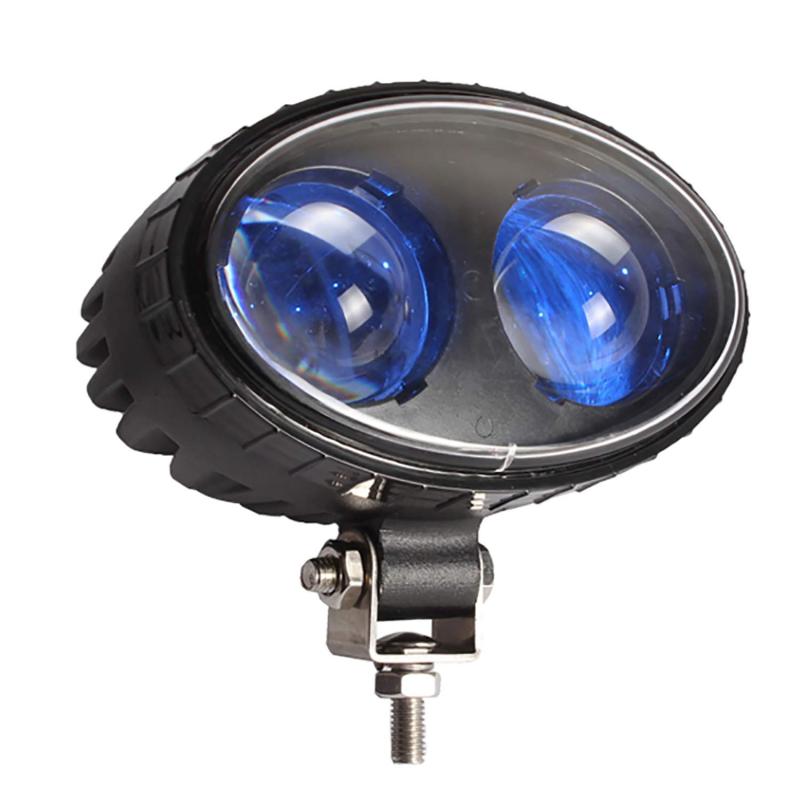 Lampe de sécurité LED 10V-80V 15LED Bleu 10W pour chariot élévateur