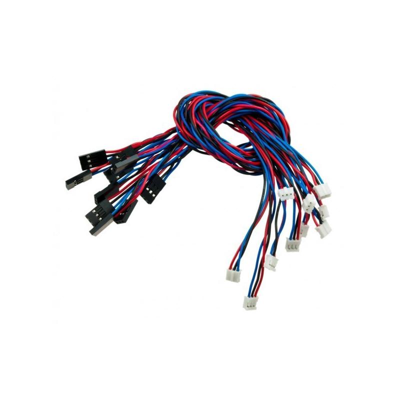 Cable 3 pin JST pour capteur sharp GP2D12