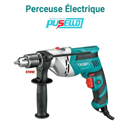 Perceuse à Percussion 13mm 810W 0-2800R/MIN