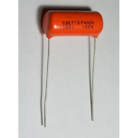 SBE 715P Capacitor Orange Drop 0.1uF 100nF 104J 400V