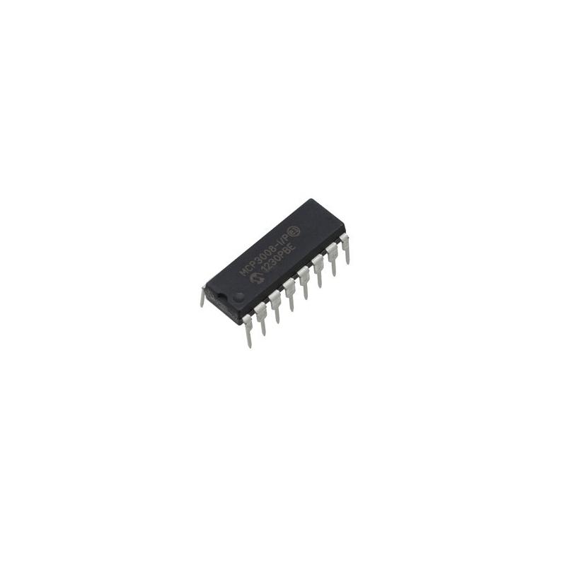 MCP3008-I/P circuit convertisseur analogique-numérique