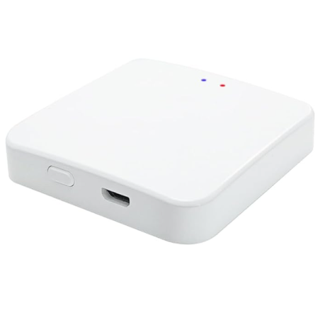 Passerelle Tuya WiFi ZigBee 3.0 Bluetooth Gateway Hub Sans Fil, Smart Life APP Commande