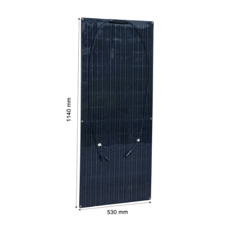 Panneau solaire Semi- Flexible, 150W, 21.6V, cellule PV photovoltaïque