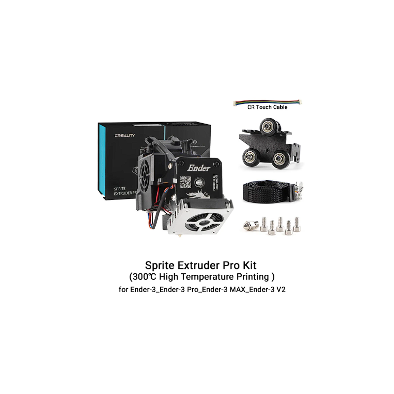 Kit Extrudeuse 3D Sprite Pro 300°C CREALITY pour Ender-3 S1 CR-10 Smart Pro