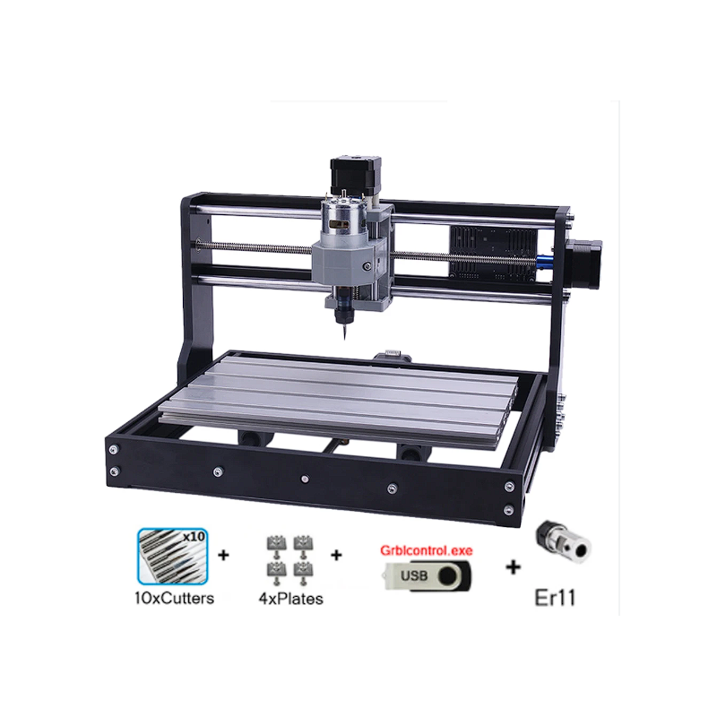 Machine CNC 3018 Pro-MAX GRBL 3 Axes Et LASER 20W avec fonction OFFLINE ecran tactile