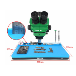 Tapis De Soudure En Silicone Pour Microscope 380x260mm Réparation, De Soudure, Maintenance