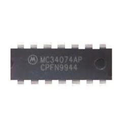 MC34074AP Amplificateurs opérationnels - Amplis-Op 3-44V Quad 3mV VIO