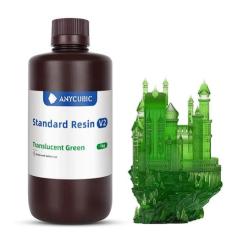 Anycubic Standard Resin V2 Translucent Green 1KG