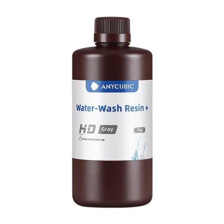Resine 3D Anycubic lavable à l'eau (Water Washable Resin +) Gris HD 1Kg