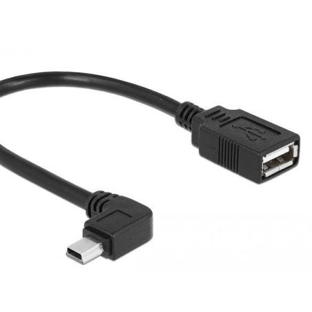 Cable USB Femlle To Mini USB male Codé 90° 1.5M