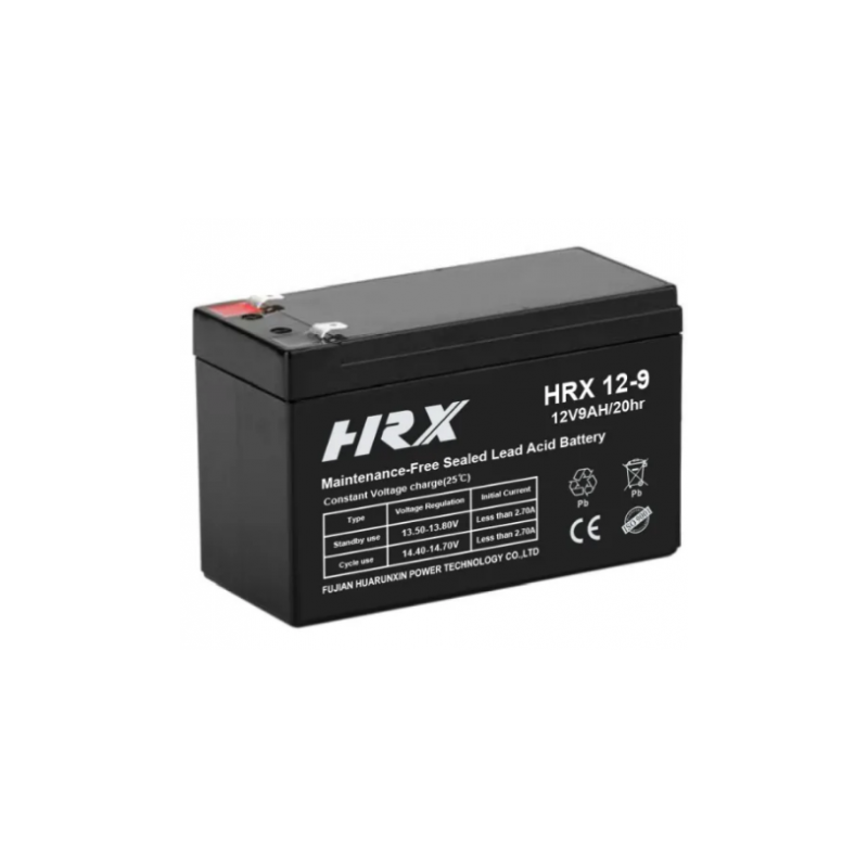 BATTERIE PLOMB AGM HRX 12V 9AH