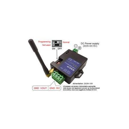 GA01P Système D'alarme GSM Alerte de Panne de Courant à Distance Intelligente avec Alarme D'appel SMS
