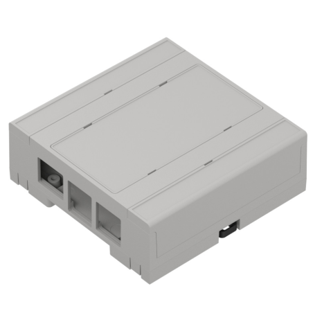 Boîtier pour Raspberry Pi 5 en plastique ABS For IOT ZD3005 Gris