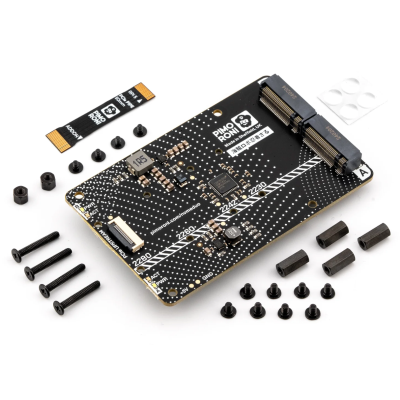 Module Double base NVMe pour Raspberry Pi 5