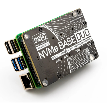 Module Double base NVMe pour Raspberry Pi 5