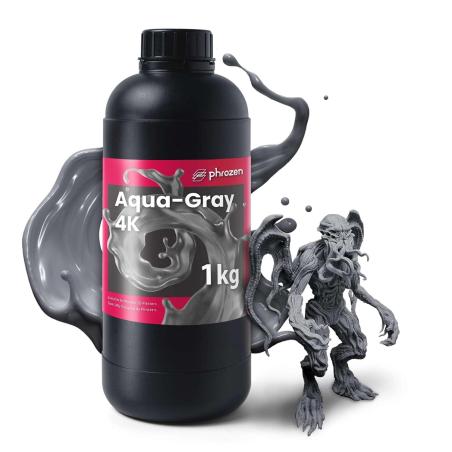 Résine Phrozen Aqua 4K - Gris Gray 1Kg