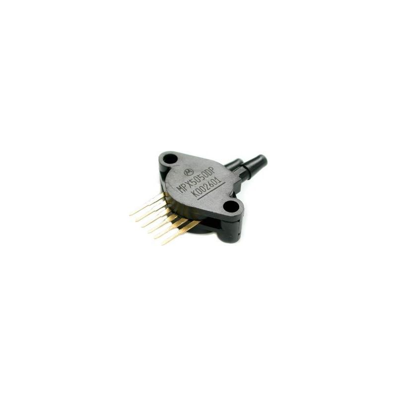 MPX5050DP Capteur de pression Différentiel 90mV/kPa, 0kPa, 50kPa, 4.75V, 5.25V