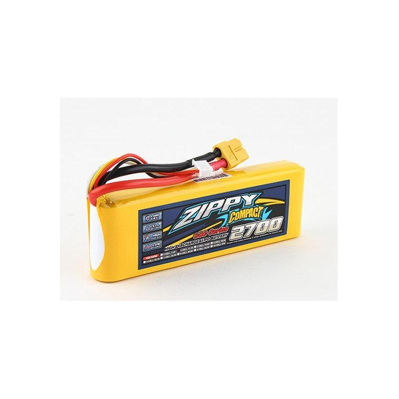 Batterie ZIPPY 2700mAh 3S 60C Lipo Pack