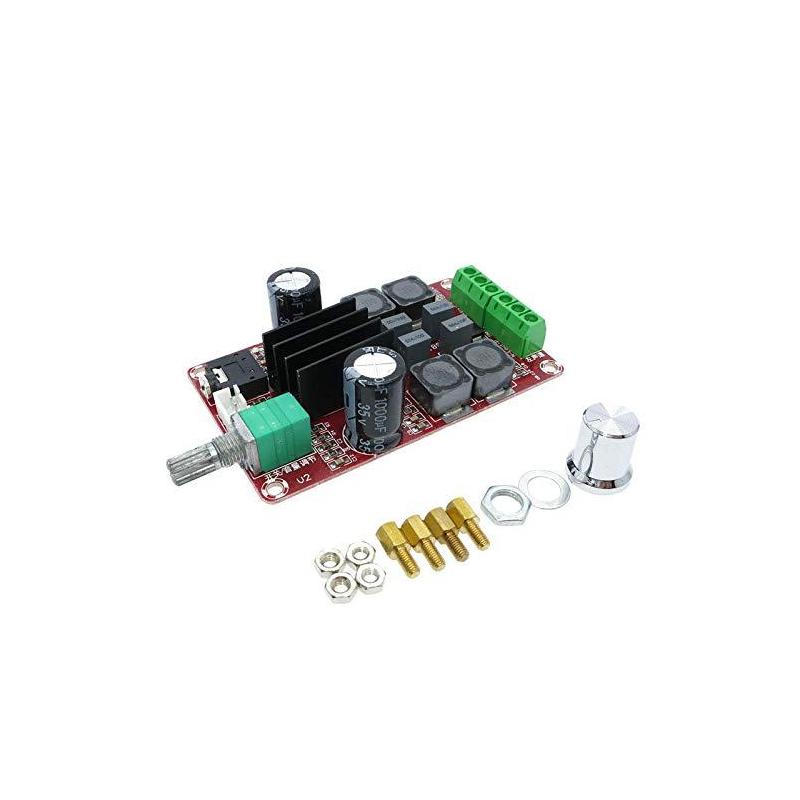 Carte d'amplificateur de puissance stéréo à double canal 2X50W 24V TPA3116D2