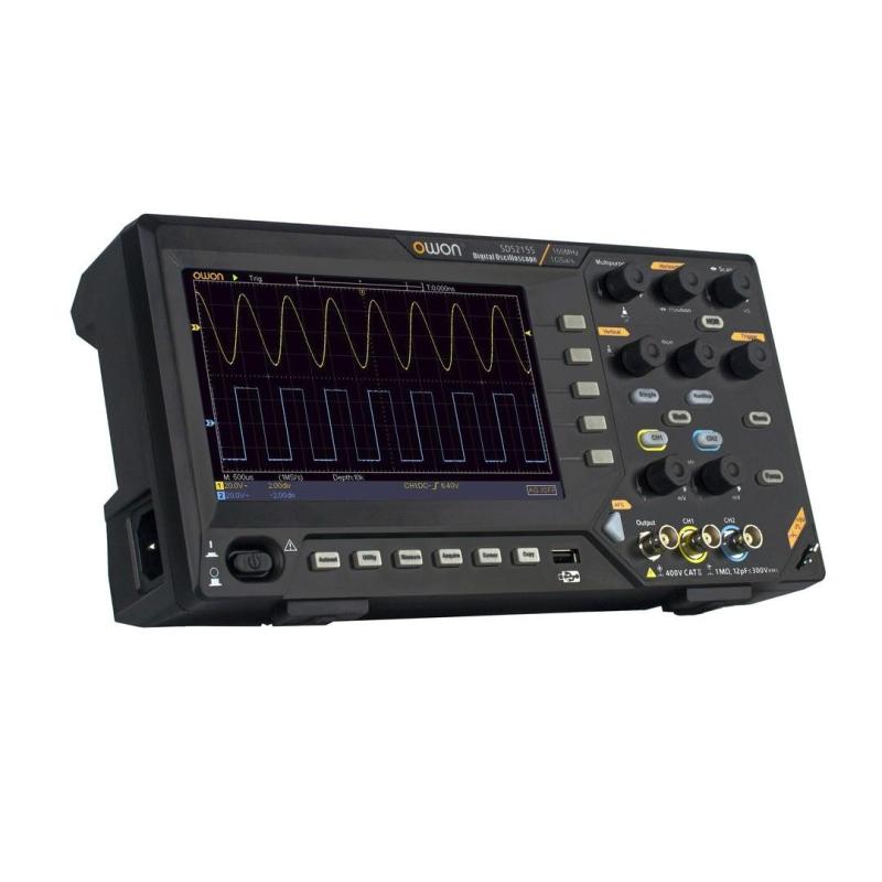 Oscilloscope 7" 100MHZ 2 voies OWON SDS210S