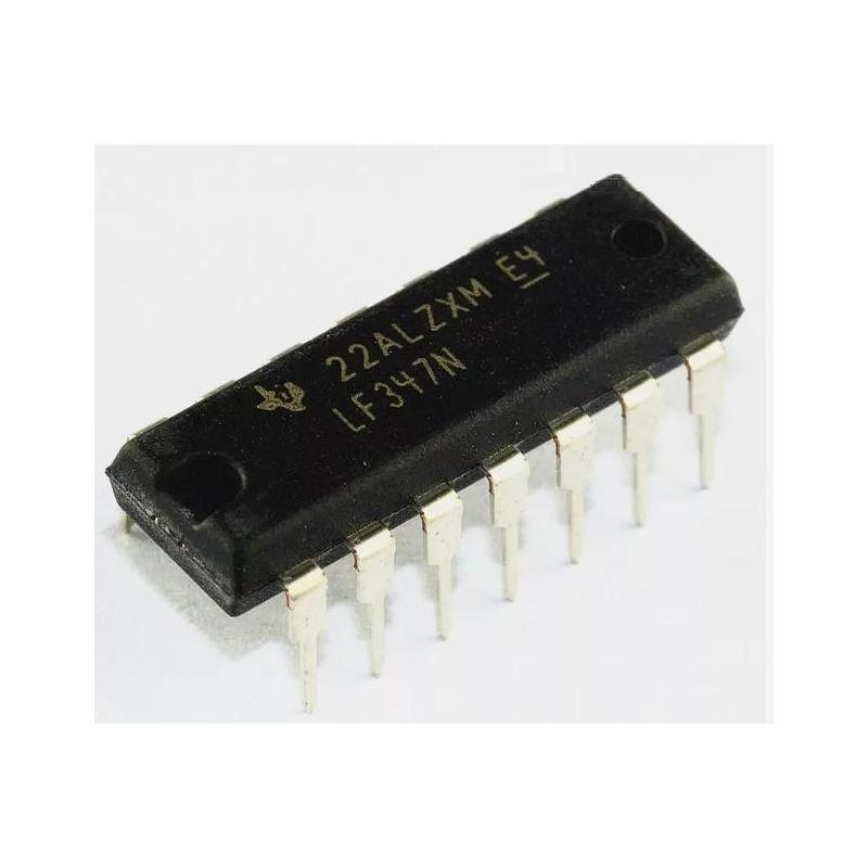 LF347N Quad JFET Input Op Amp DIP14