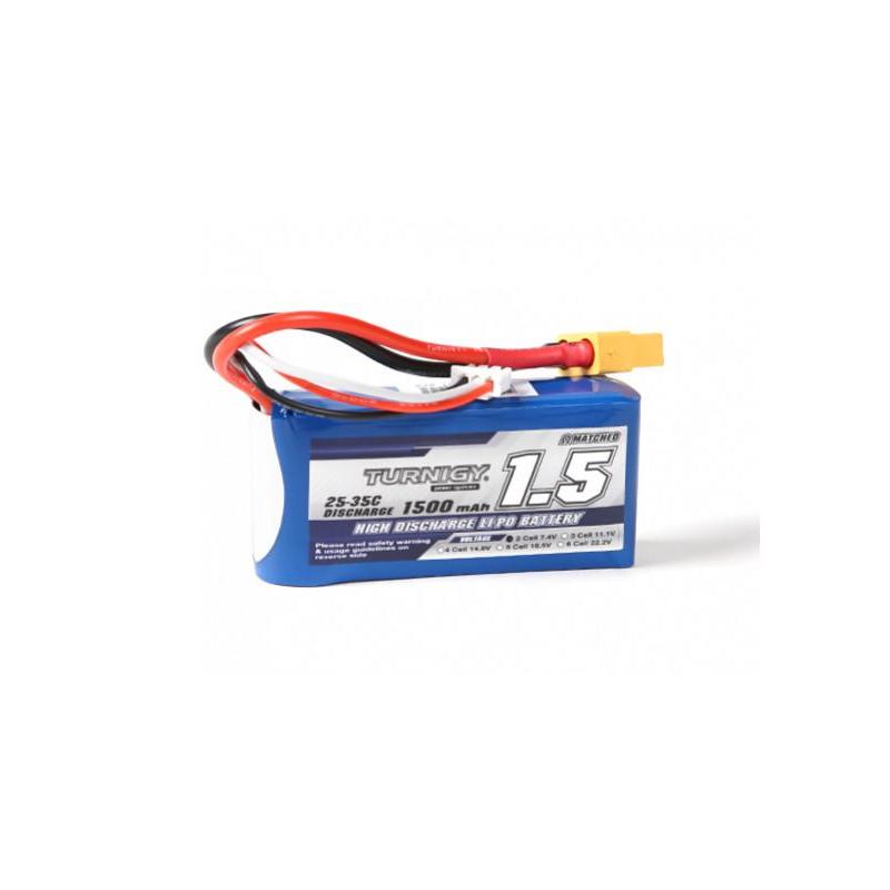 Batterie LIPO 1500MAH 2S 25C XT60