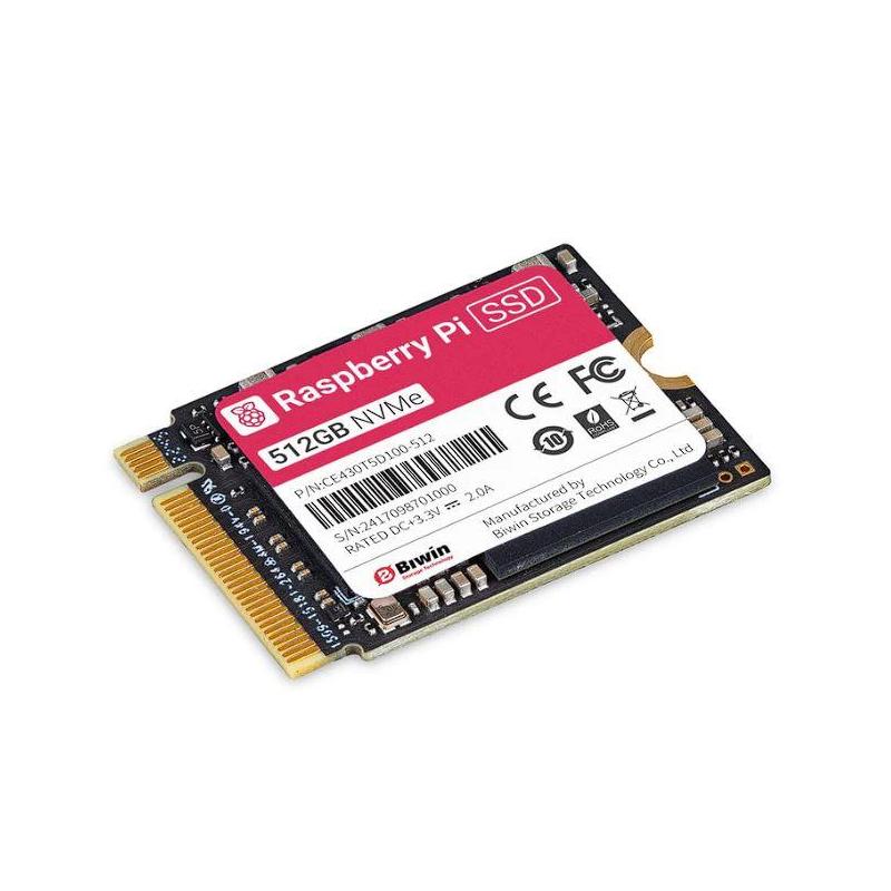 Module Raspberry disque dure SSD NVMe M.2 512GB SC1440