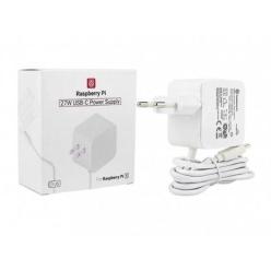 Raspberry Pi 27W USB-C Power Supply White EU SC1407