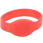 Bracelet RFID en silicone 125KHZ Rouge