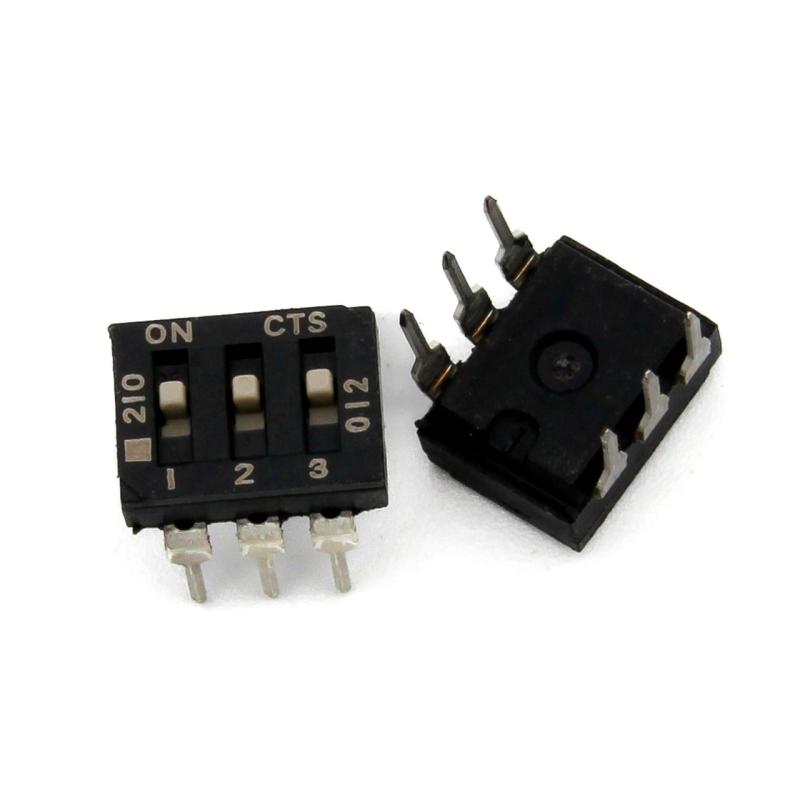 DIP Switch - 3 Position