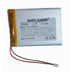 Batterie Lipo 2300mAh JST 3.7V