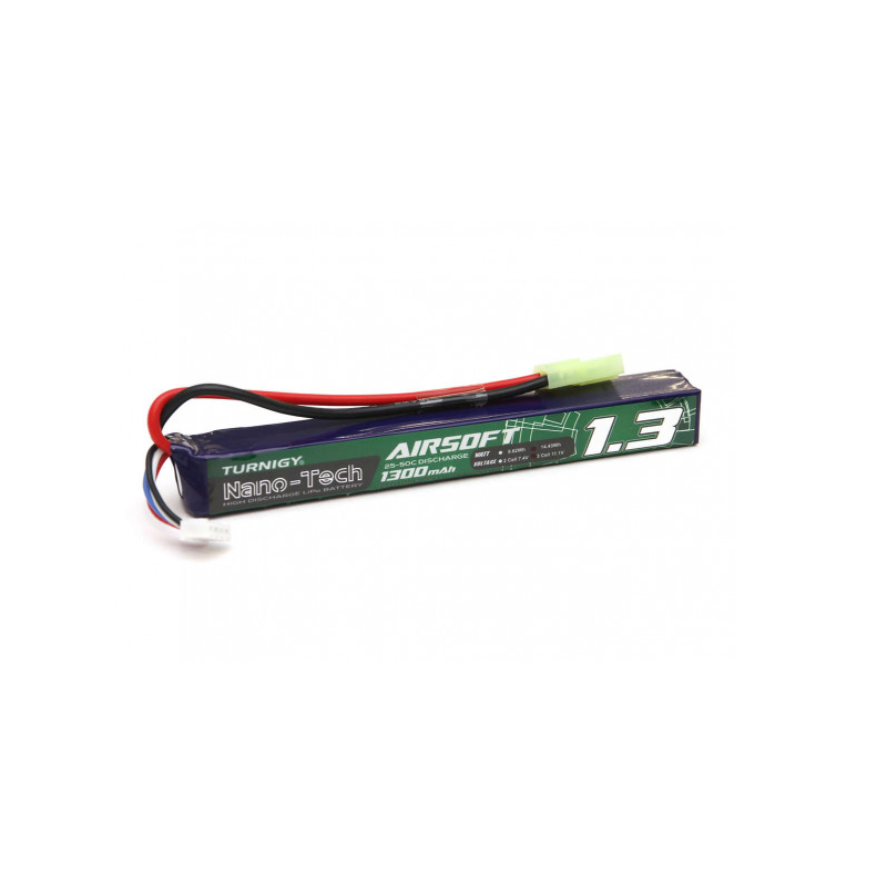 Batterie Turnigy nano-tech 1300mah 3S 25 ~ 50C Lipo AIRSOFT Paquet