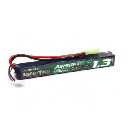 Batterie Turnigy nano-tech 1300mah 3S 25 ~ 50C Lipo AIRSOFT Paquet