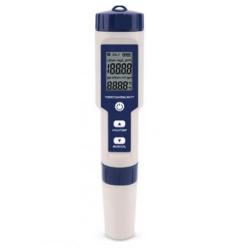 Testeur de salinité d'eau 5-en-1 EC/TDS/PH/TEMP/SAL EZ-9909