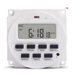 TM618N Minuterie 6V DC, relais de temps Programmable LCD 1.6 pouces