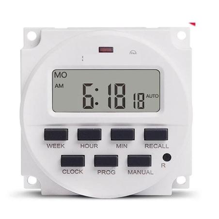 Minuterie numérique  Programmable 6V DC, relais de temps LCD 1.6 TM618N