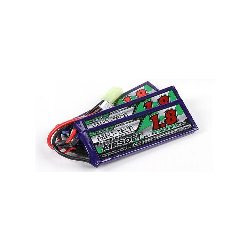 Batterie Turnigy nano-tech 1800mah 3S 25 ~ 50C Lipo AIRSOFT Paquet