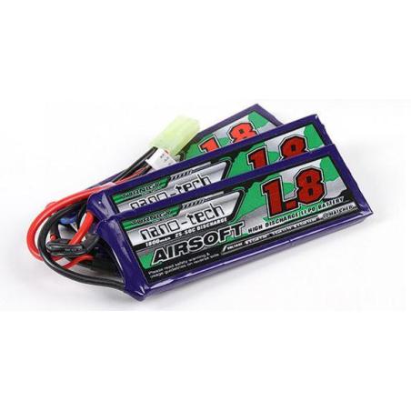 Batterie Turnigy nano-tech 1800mah 3S 25 ~ 50C Lipo AIRSOFT Paquet