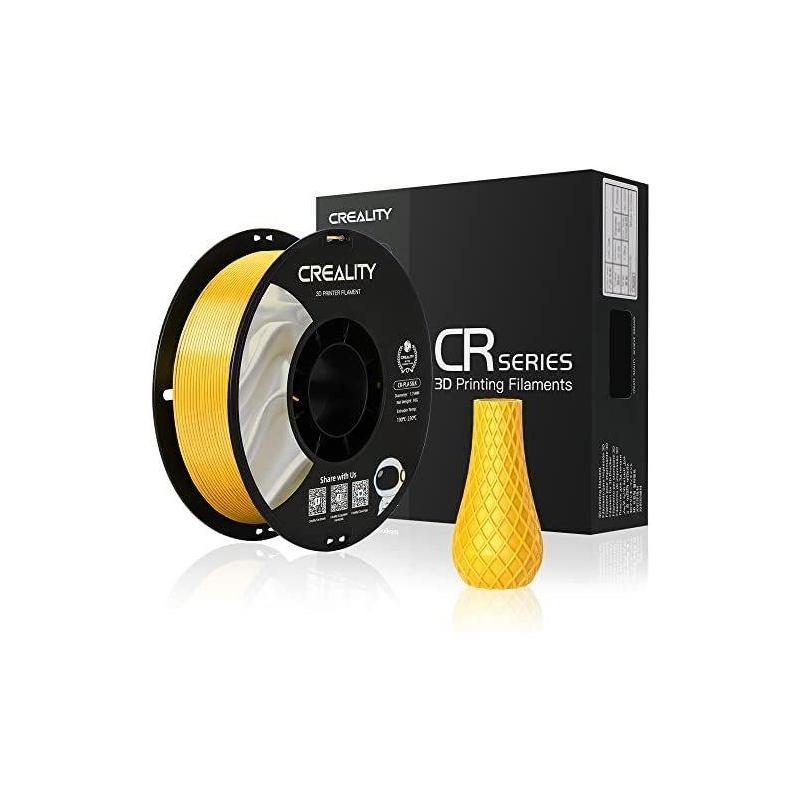 Creality CR-PLA Silk Gold Filament, 1.75mm, 1kg