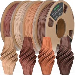 Filaments en bois PLA de 1,75 mm pour imprimante 3D chêne 250g