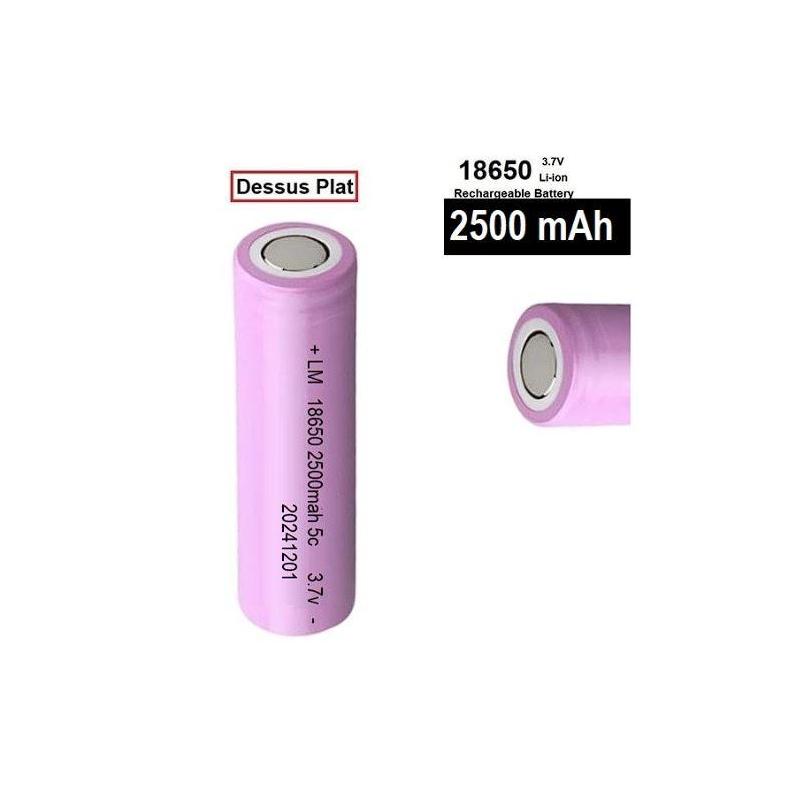 Batterie Rechargeable 3.7V 18650 ICR 2500mAh