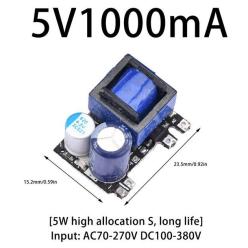 Module transformateur convertisseur 220V vers 5V 1A avec précision