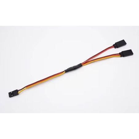 Cable d'extension en Y pour servomoteur 30cm