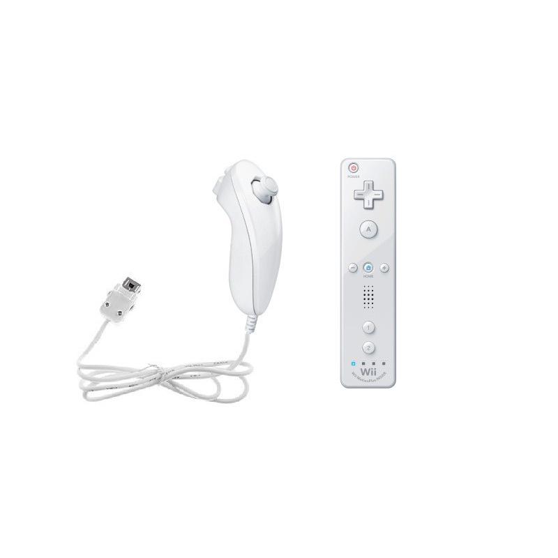 TELECOMMANDE ET MANETTE DUO WII pour Nintendo