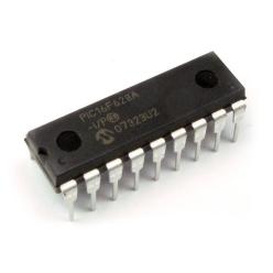PIC16F628A-I/P PIC16F628A Flash 18-pin 20MHz 2kB Microcontroller
