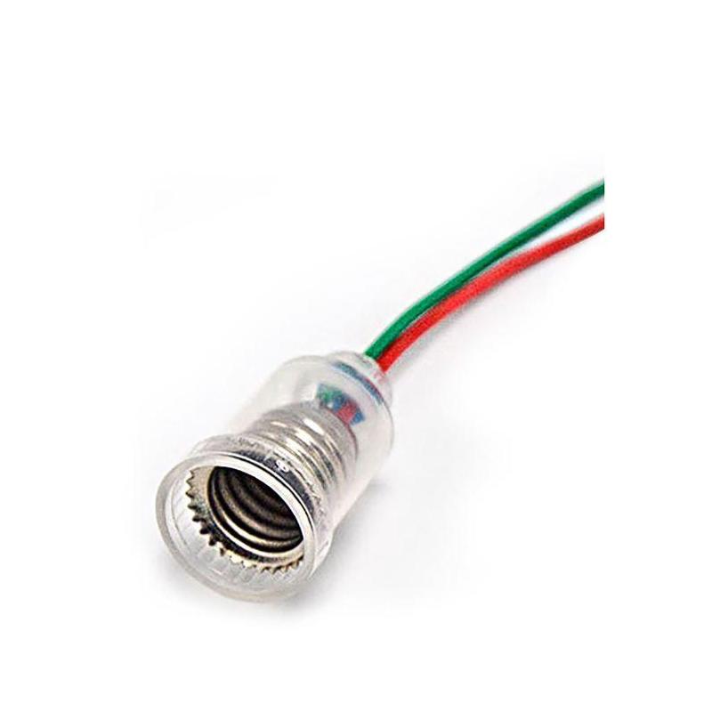 Support de lampe E10 avec 2 fils