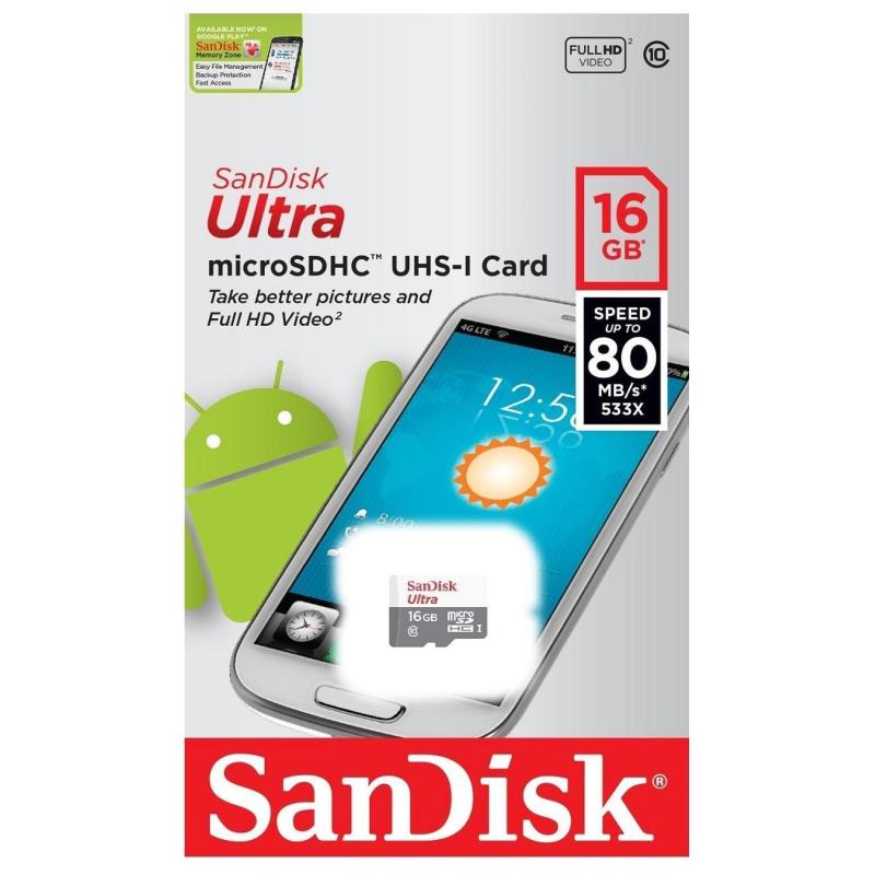 Carte mémoire SanDisk 16G classe 10