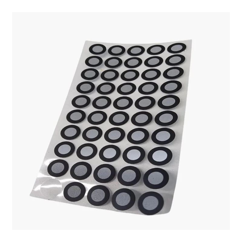 Feuille marqueurs réfléchissants pour scanner 3D 6 mm 50 points